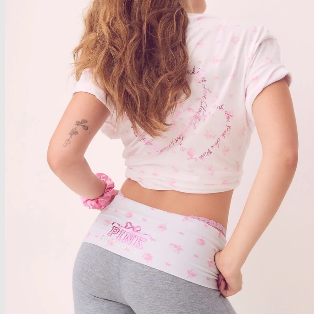 Love Shack Fancy X Pink Flare Leggings